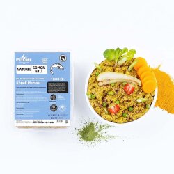 Cooked (Pişmiş) Somon Etli, Rezeneli Tarif Büyük Irk Köpek - 2